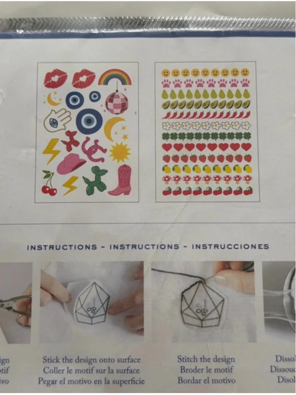 DMC Embroidery Accessories Lot Dissolvable Transfer Paper